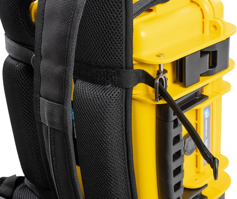 B&W International BW Outdoor Cases Backpack sistema (BPS.S1), skirta 3000/4000 tipui