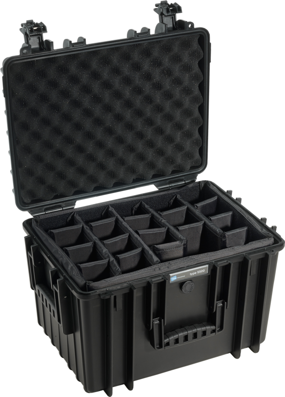 B&W Outdoor Cases pertvarų sistema /RPD, skirta 5500 tipui
