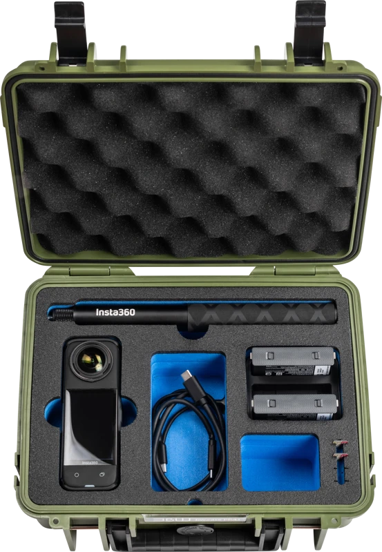 Bw Cases Dėklas BW Type 1000, skirtas Insta360 X4 (bronzinė)