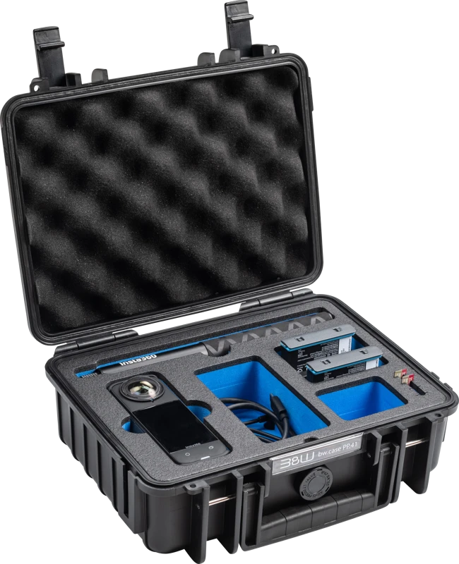 Bw Cases BW 1000 tipo lauko dėklai, skirti Insta360 X4 (juodi)