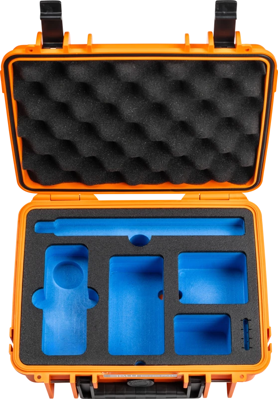 Bw Cases Dėklas B&amp;W Type 1000, skirtas Insta360 X4 (oranžinė)