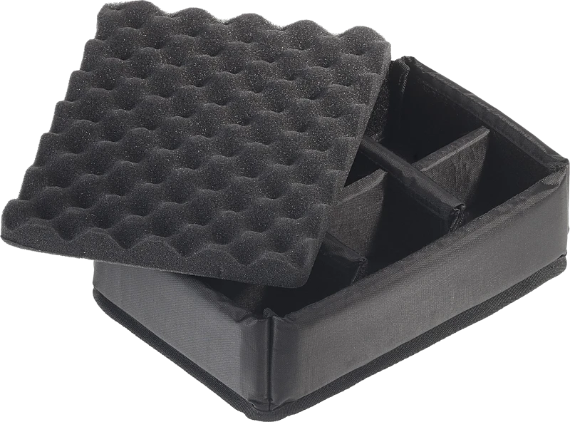 B&W Outdoor Cases Type 1000 Żółta su segregatorem