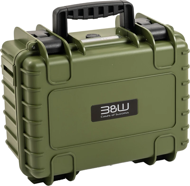 BW Outdoor Cases Type 3000/PP.117 for DJI Flip, Bronze Žalias