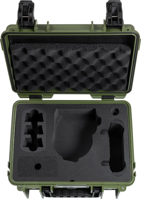 BW Outdoor Cases Type 3000/PP.117 for DJI Flip, Bronze Žalias