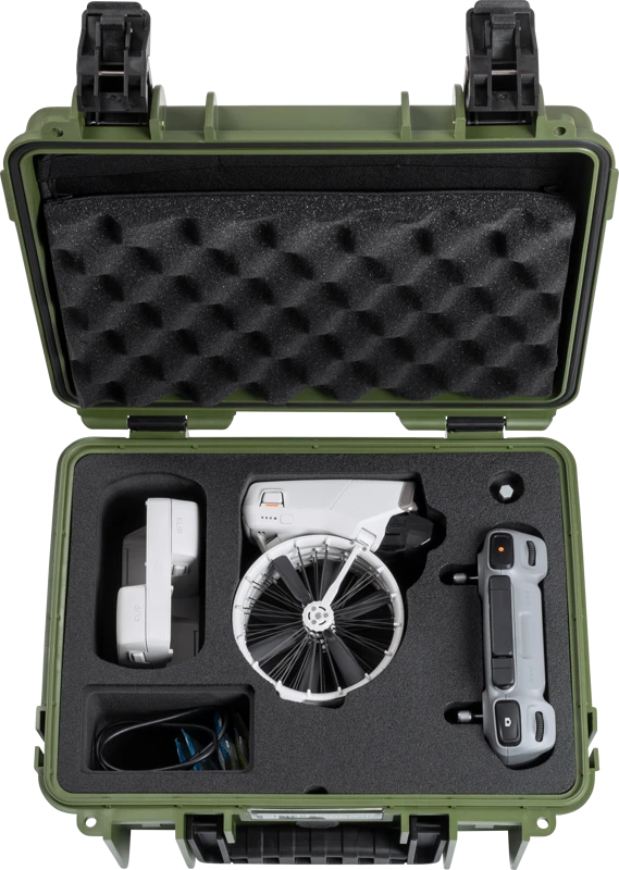 BW Outdoor Cases Type 3000/PP.117 for DJI Flip, Bronze Žalias