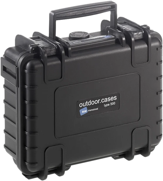 B&W Outdoor Case Type 500 Juoda pusta
