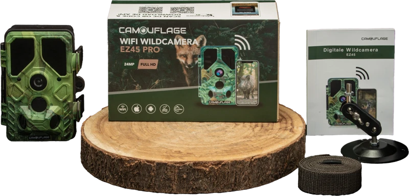 Kameros gaudyklė - Camouflage EZ45 - WiFi - WildcameraXL