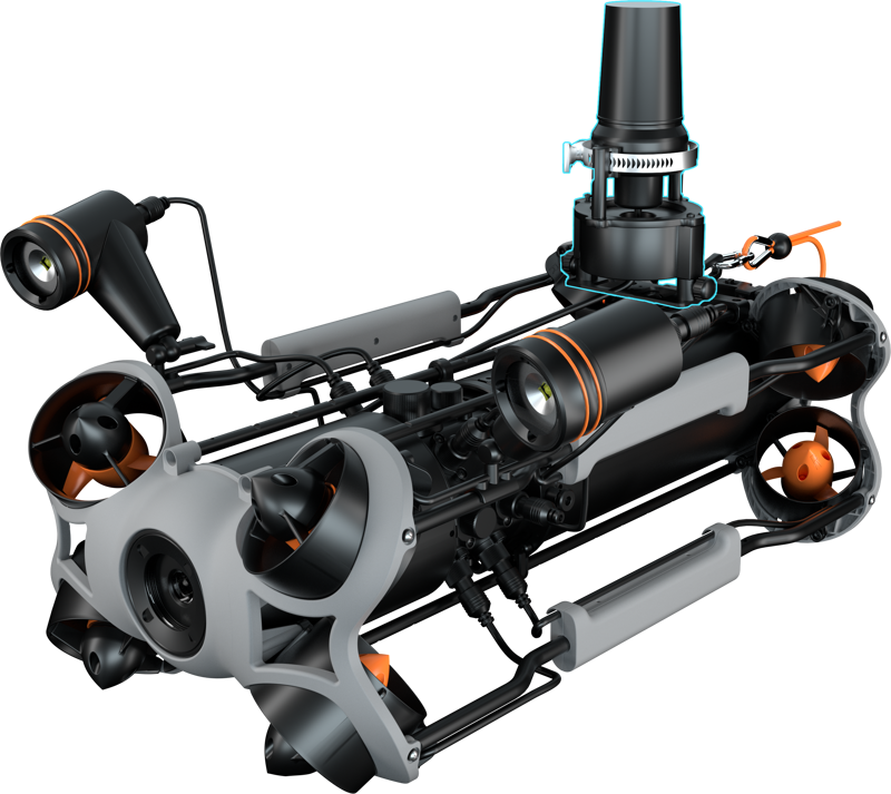 Chasing M2 PRO MAX drono USBL greito montavimo laikiklis
