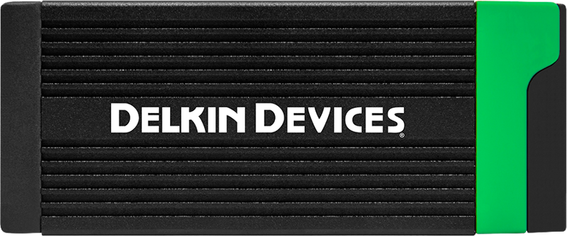 DELKIN CARDREADER CFEXPRESS TYPE B & SD UHS-II (C tipo iki C ir C tipo iki A kabeliai)