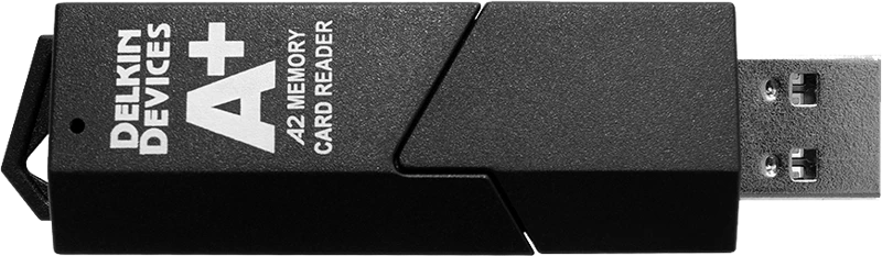 „Delkin“ kortelių skaitytuvas SD ir „MicroSD A2“ (USB 3.1)