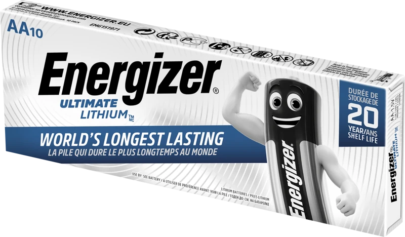 Energizer Ultimate Lithium AA L91 10PAK R6