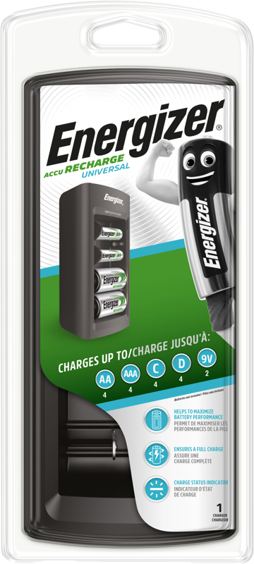 Energizer universalus elementų įkroviklis 