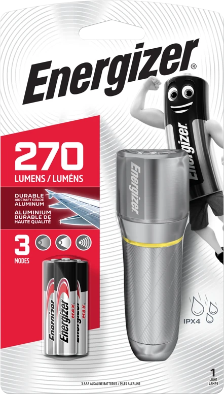 Energizer Vision HD Metal 3AAA - 270 Lumens