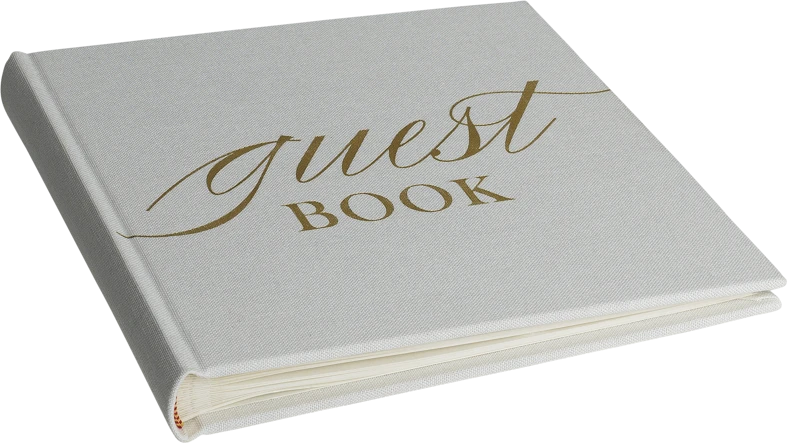 Focus Focus Base Line Canvas Album 20x20 Guestbook Baltas