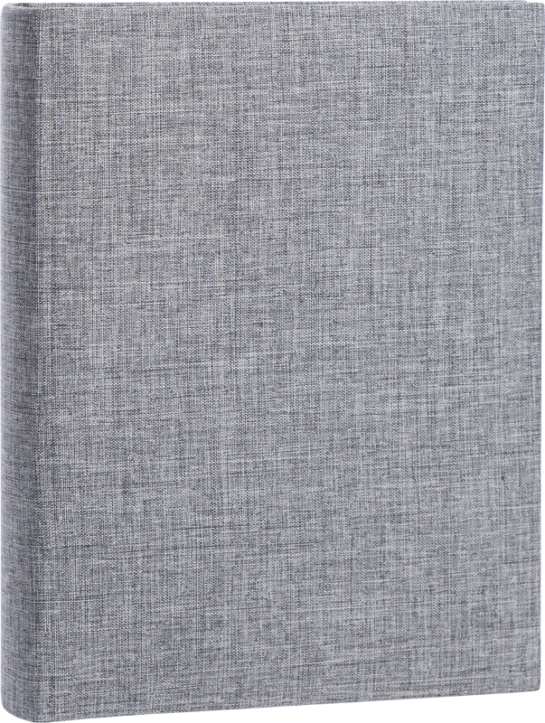Focus album Base Line Canvas 10x15/200, pilkas