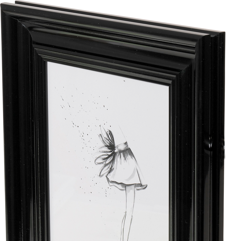 Ramka Focus Focus Charleston Juodas 18x24