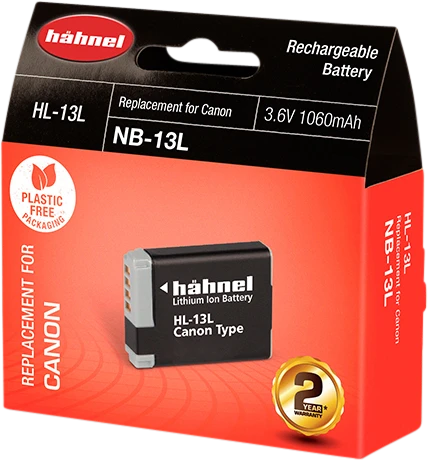 HAHNEL BATTERY CANON HL-13L