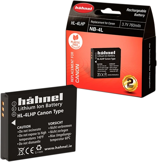 HÄHNEL BATTERY CANON HL-4LHP