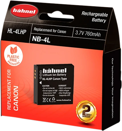 HÄHNEL BATTERY CANON HL-4LHP