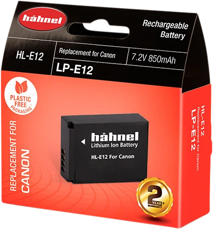 Hähnel Hahnel HL-E12 – 800 mAh – 7,2 V – ličio jonų (ličio jonų) – 1 vnt.