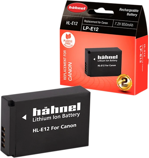 Hähnel Hahnel HL-E12 – 800 mAh – 7,2 V – ličio jonų (ličio jonų) – 1 vnt.