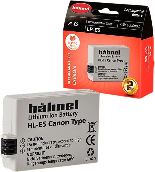 HÄHNEL BATTERY CANON HL-E5