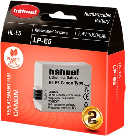 HÄHNEL BATTERY CANON HL-E5