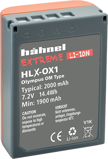 Akumuliatorius Hahnel Hähnel Baterija Extreme Olympus HLX-OX1 / BLX-1