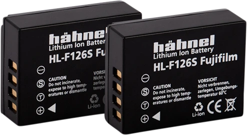 Hahnel H&Auml;HNEL BATTERY FUJI HL-F126S TWIN PACK