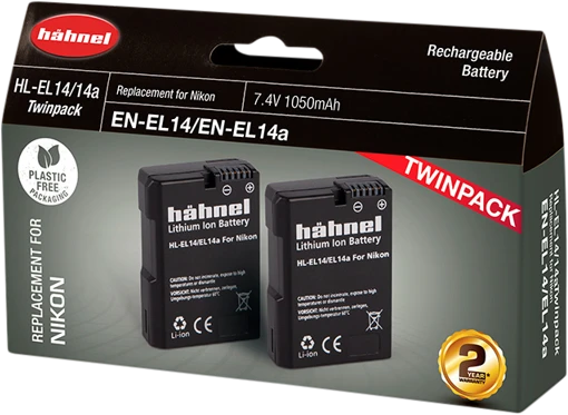 HÄHNEL NIKON HL-EL14/14A DVIGUBAS PAKUOTĖ