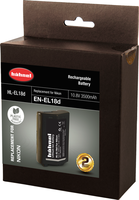 Akumuliatorius Hahnel Hähnel Baterija Nikon HL-EL18d / EN-EL18D