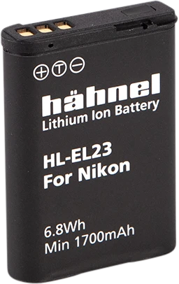 Hähnel Baterija Nikon HL-EL23 / EN-EL23 (Pažeista pakuotė)