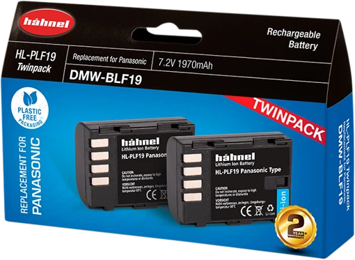 HÄHNEL BATTERY PANASONIC HL-PLF19 TWIN PACK