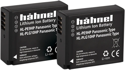 HÄHNEL BATTERY PANASONIC HL-PLG10HP TWIN PACK