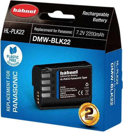 Hahnel H&Auml;HNEL BATTERY PANASONIC HL-PLK22