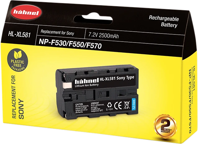 Hahnel H&auml;hnel Baterija Sony HL-XL581 / NP-F530 / F550 / F570
