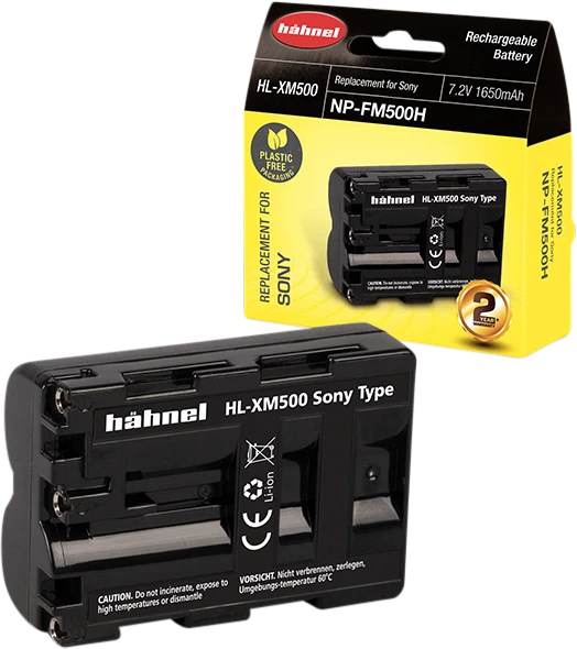 Hähnel Hahnel HL-XM500 - Lithium-Ion (Li-Ion) - 1500 mAh - 7.2 V - Juodas