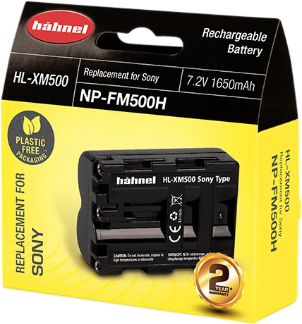 Hähnel Hahnel HL-XM500 - Lithium-Ion (Li-Ion) - 1500 mAh - 7.2 V - Juodas