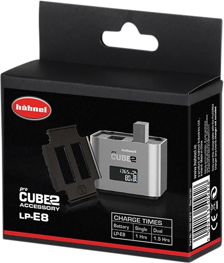 Akumuliatorius Hahnel ProCUBE 2 Plate do Canon LP-E8