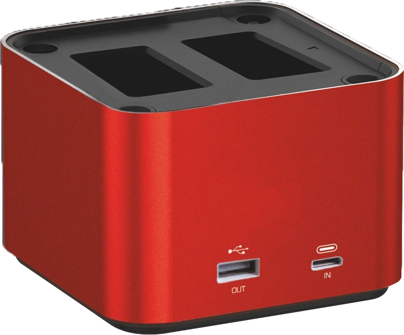 Hähnel ProCube 3 dvigubas įkroviklis Canon