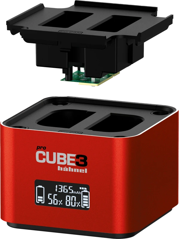 Hähnel ProCube 3 dvigubas įkroviklis Canon
