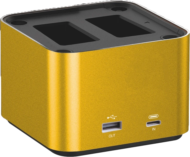 Hahnel ProCube 3 Nikon įkroviklis su USB jungtimis
