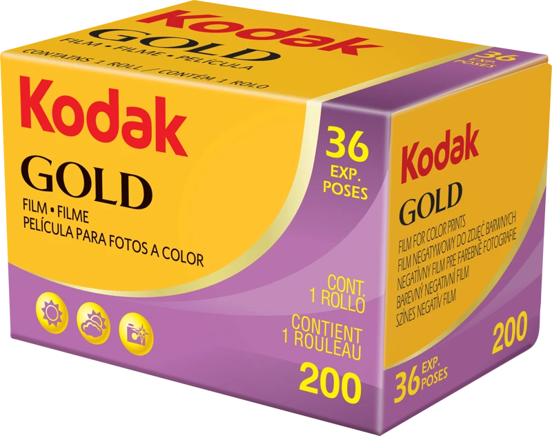 Fotojuosta Kodak Gold 200/36 kadrai