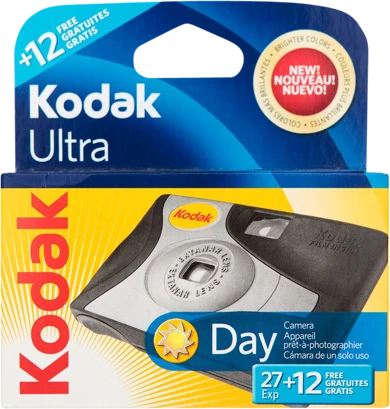 KODAK DAYLIGHT VIENO NAUDOJIMO KAMEROS 39 EXP