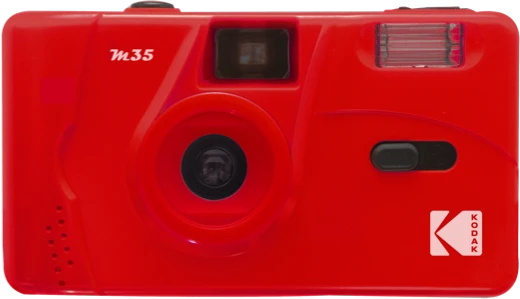 KODAK M35 daugkartinio naudojimo fotoaparatas SCARLET