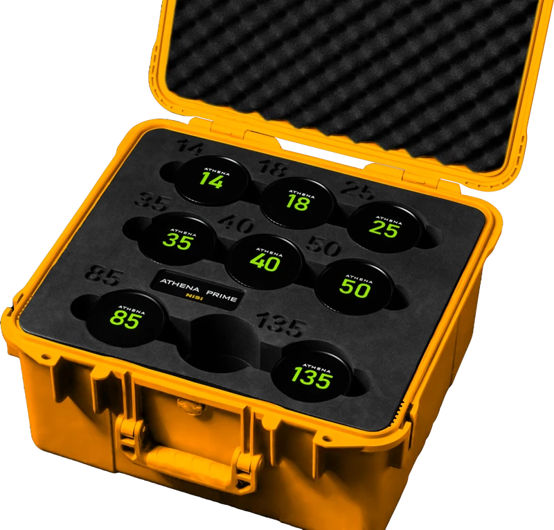 Objektyvas NiSi Cine Hard Shell Case For 9pcs Athena Lenses