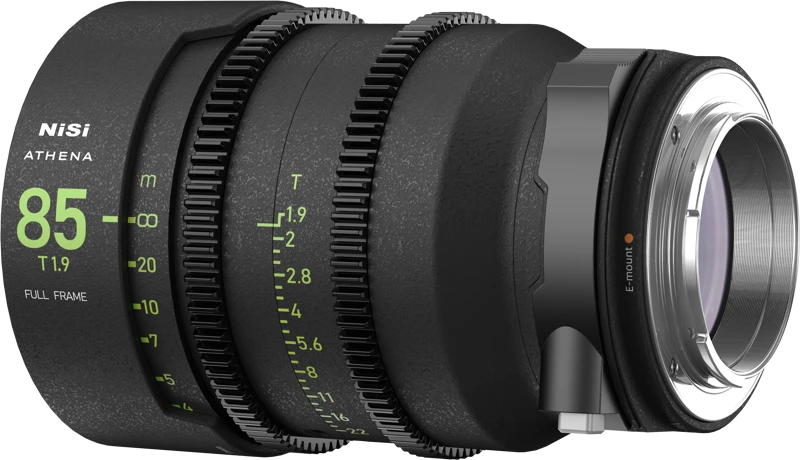 Objektyvas NiSi Cine Lens Athena Prime 85mm T1.9 E-Mount