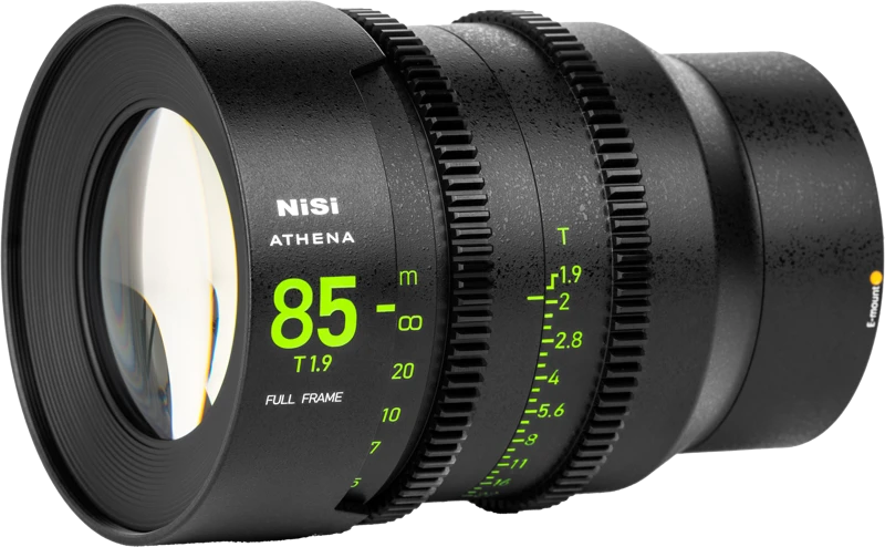 Objektyvas NiSi Cine Lens Athena Prime 85mm T1.9 E-Mount (Without Drop-in Filter)