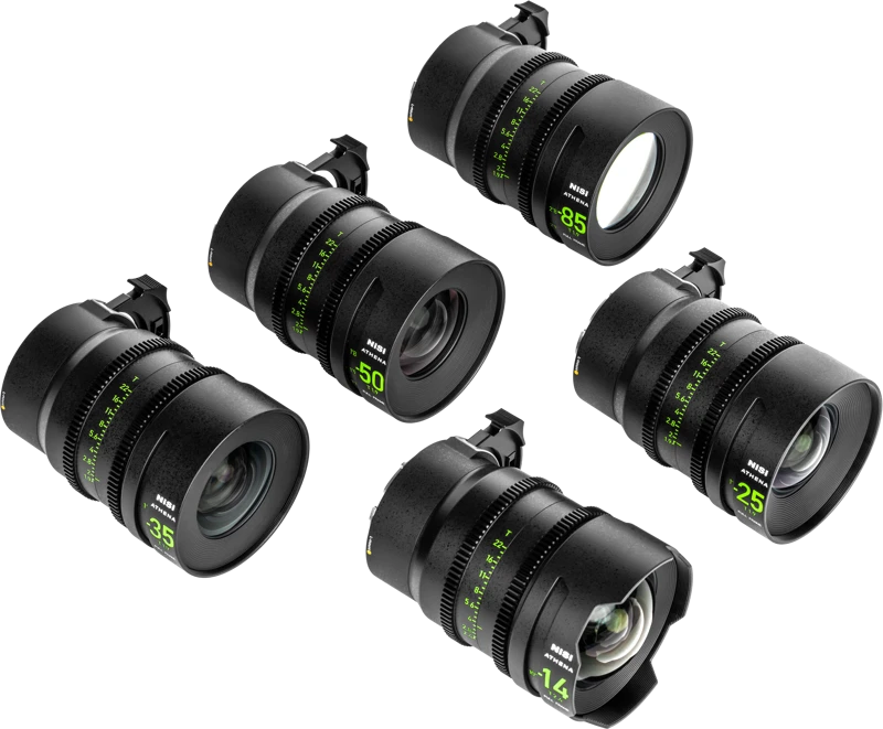 Objektyvas NiSi Cine Lens Set Athena Prime L-Mount