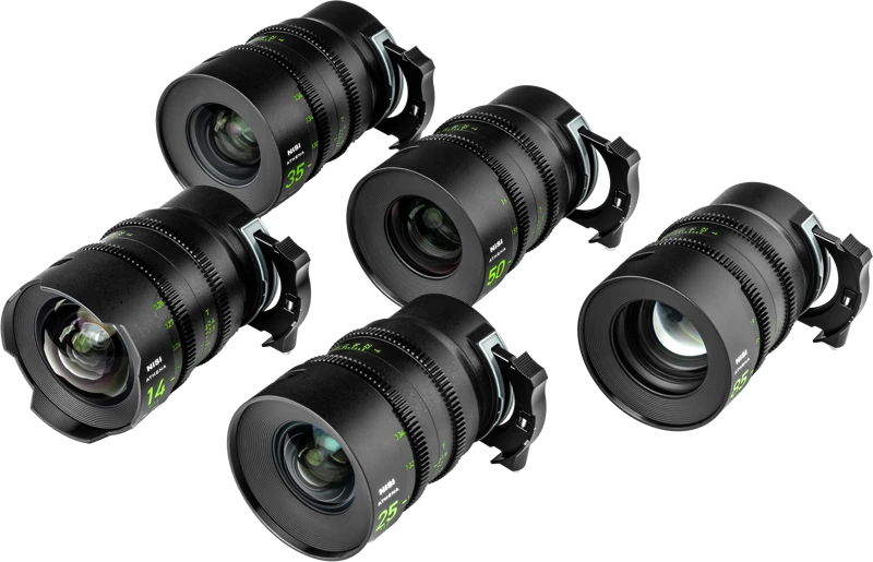 Objektyvas NiSi Cine Lens Set Athena Prime L-Mount